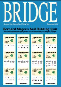 Bridge magazine 132 dec 2013