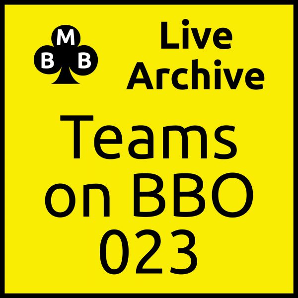 Live Archive Teams On Bbo 23