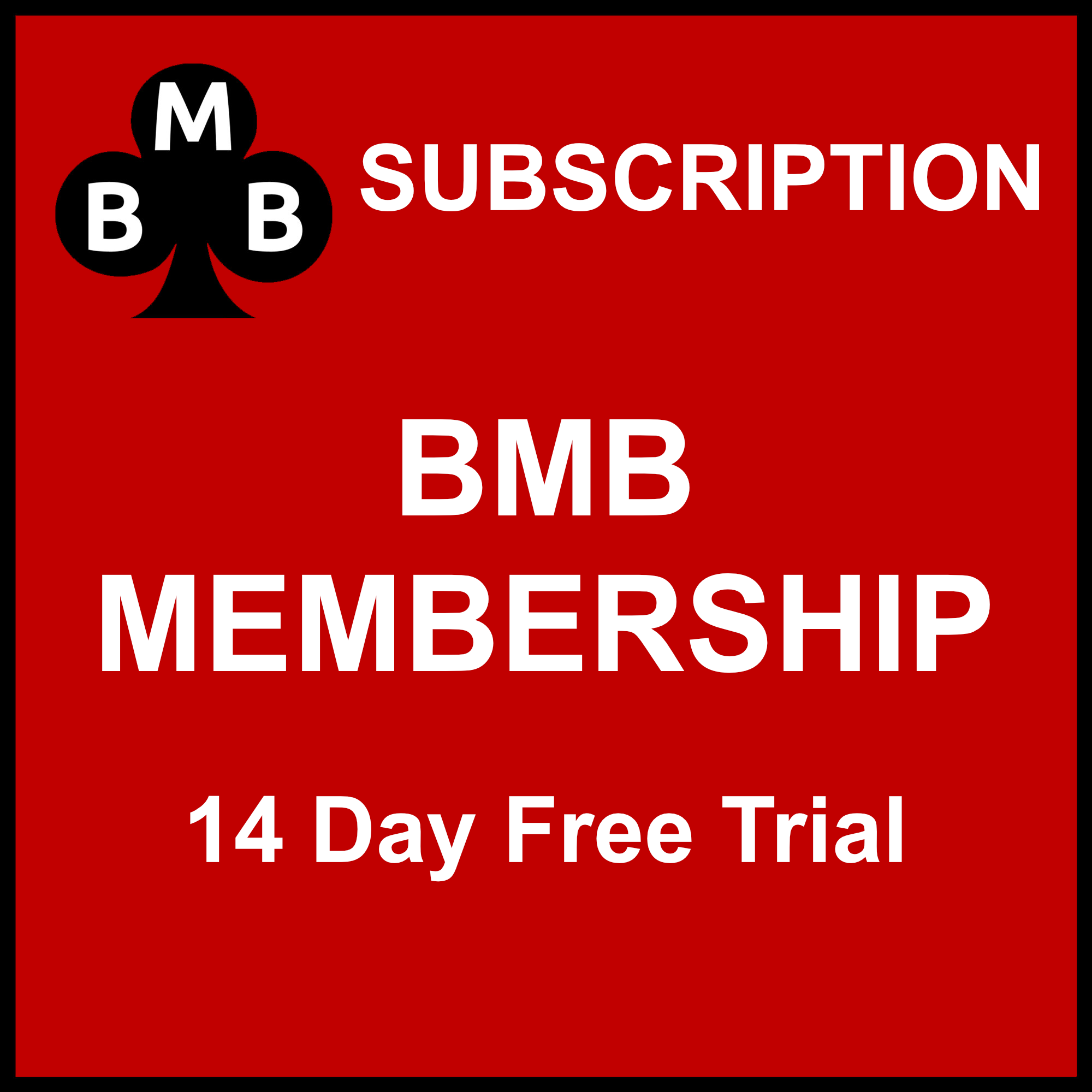 Bmb Membership 14 Day Trial Red