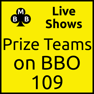 320x320 Live Wed 109 Prize Teams on BBO