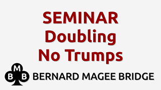 Bmb 320x180 Seminar 054 Doubling No Trumps Grey