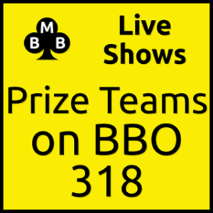 320x320 Live Wed 318 Prize Teams on BBO
