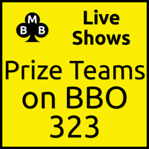 320x320 Live Wed 323 Prize Teams on BBO