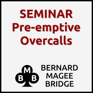 BMB 320x320 SEMINAR 086 Pre emptive Overcalls sq